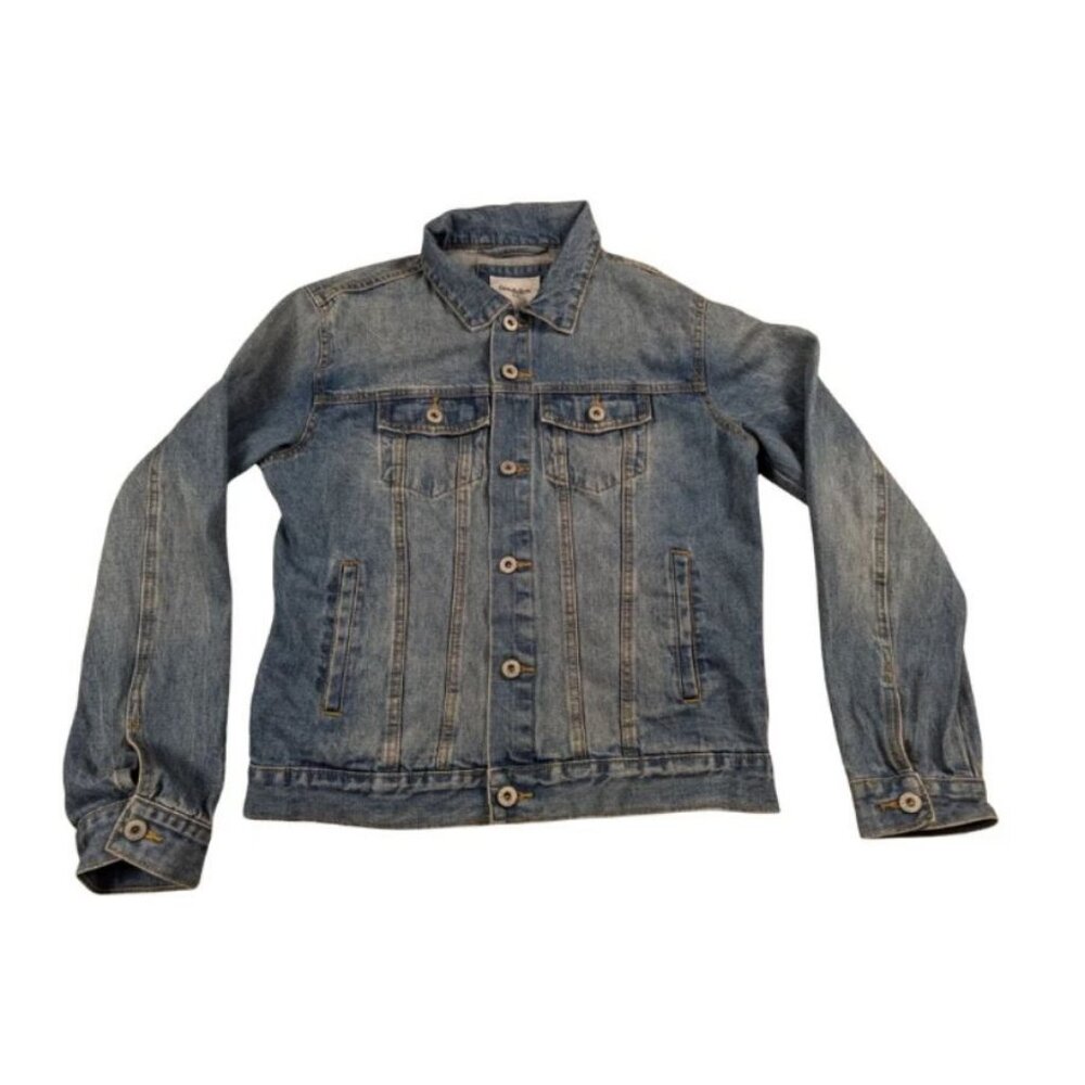 Goodfellow & Co Light Wash Denim Trucker Jacket M